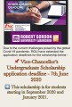 Vice-Chancellor's Undergraduate Scholarship offer by Robert Gordon University, UK.